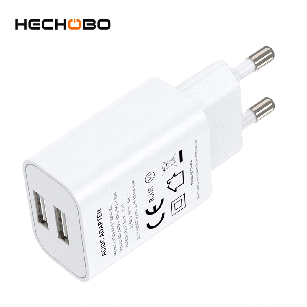Dual port usb wall charger